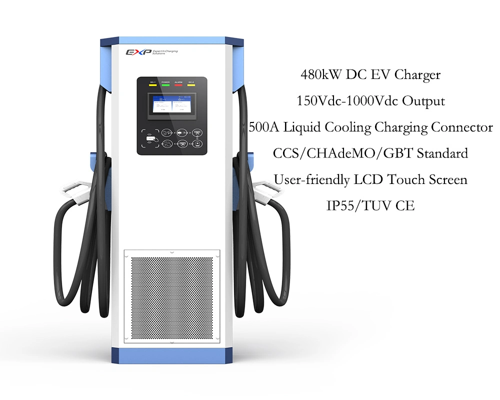 Infypower 480kw High Power Electric Vehicle Charging Dispenser for Bus and Truck