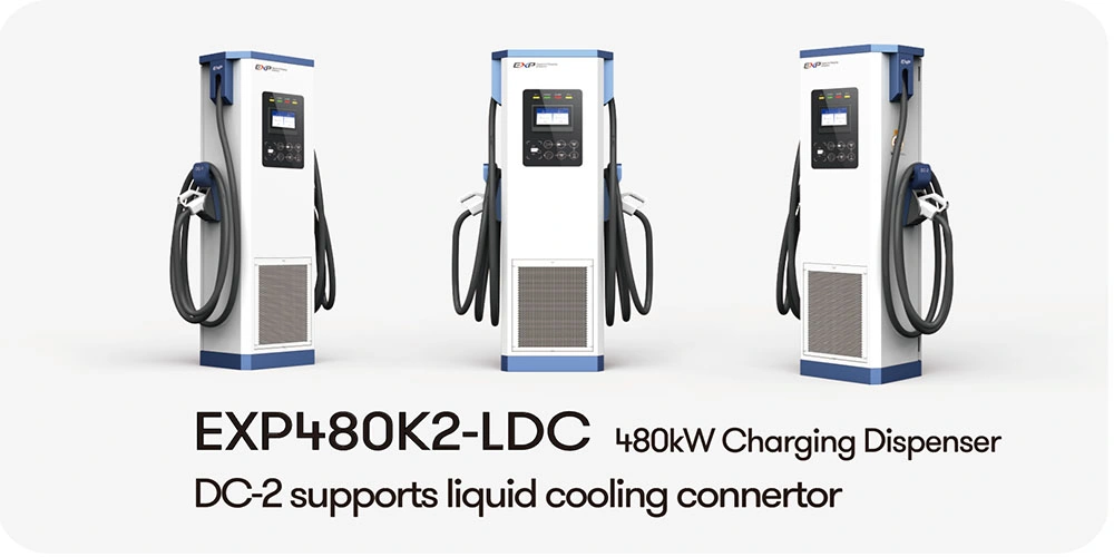 Infypower 480kw High Power Electric Vehicle Charging Dispenser for Bus and Truck