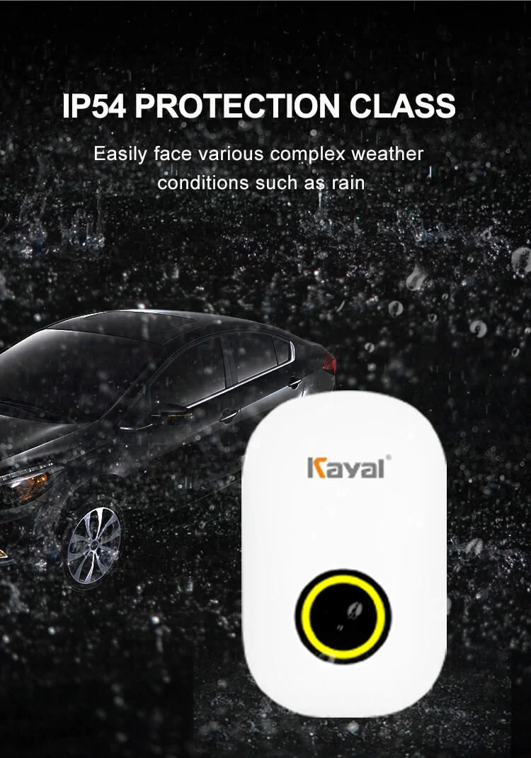 Kayal 220V AC Evse 32A 7kw Wallbox Electric Car Charger for Home Use