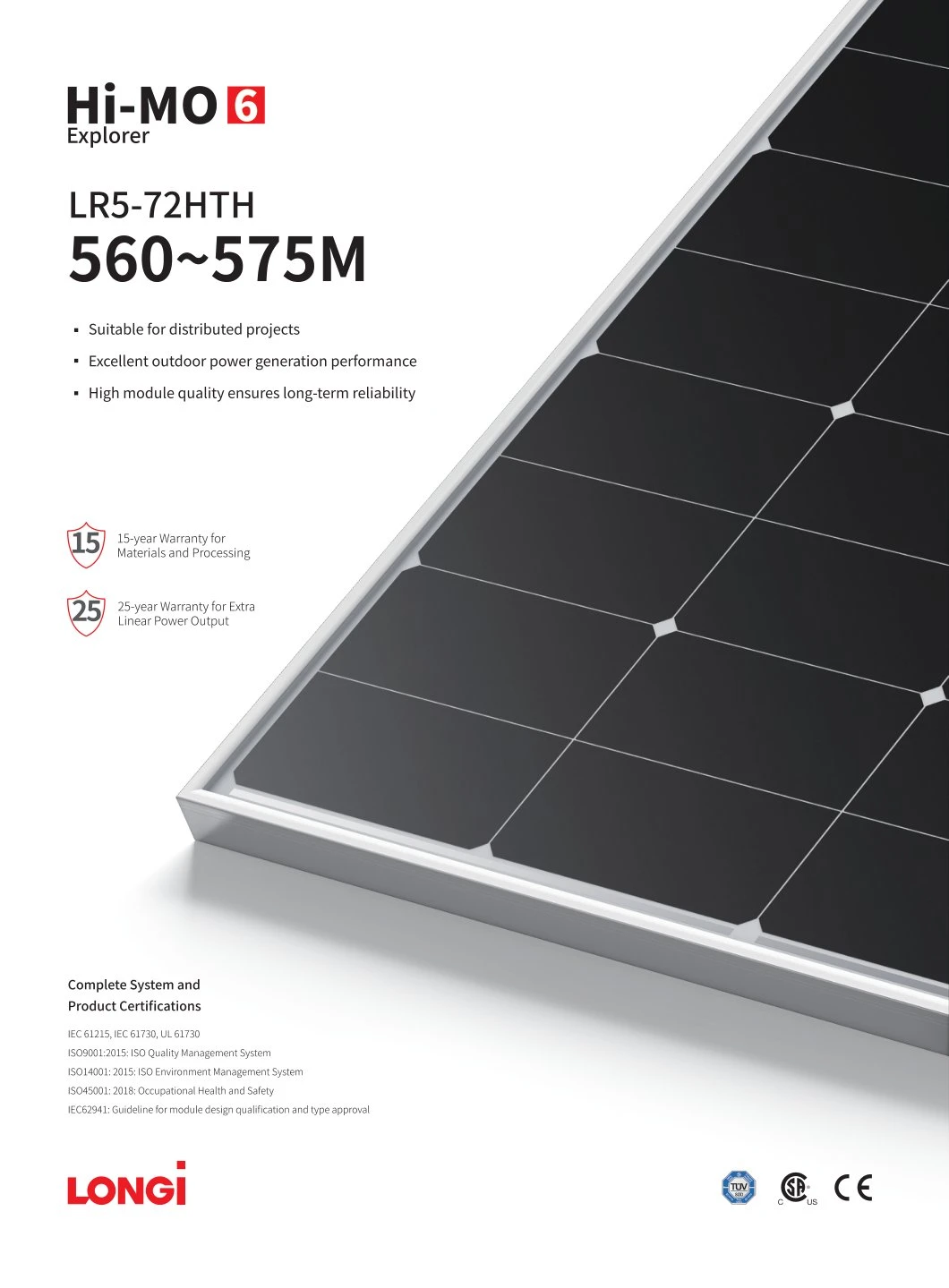 Longi Trina Risen Prosky Ja Solar Panel 435W 440W 445W 450W Solar Panels Solar Energy Product