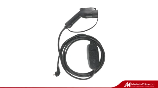 Портативное мобильное зарядное устройство Mode2 Type1 Y с экраном 32A 250V J1772 Зарядный кабель Зарядное устройство для электромобилей Зарядная станция